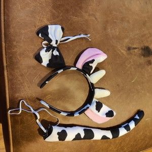 cow accessories super cute cosplay props